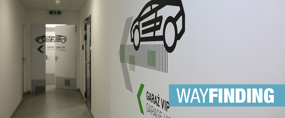 Wayfinding - oznakowanie